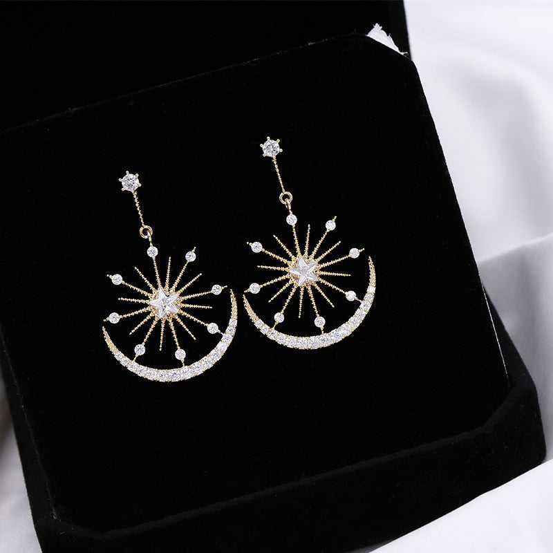 Moon Star Earrings