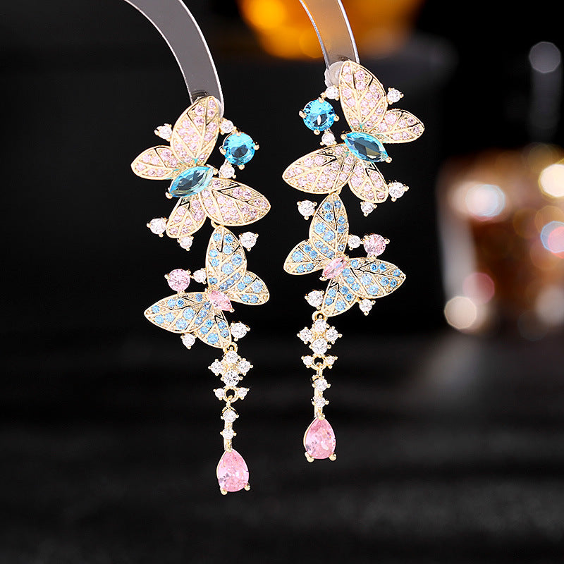 Fancy Butterfly Earrings