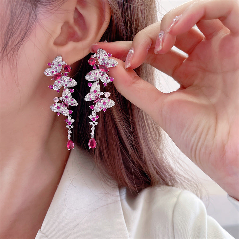 Fancy Butterfly Earrings
