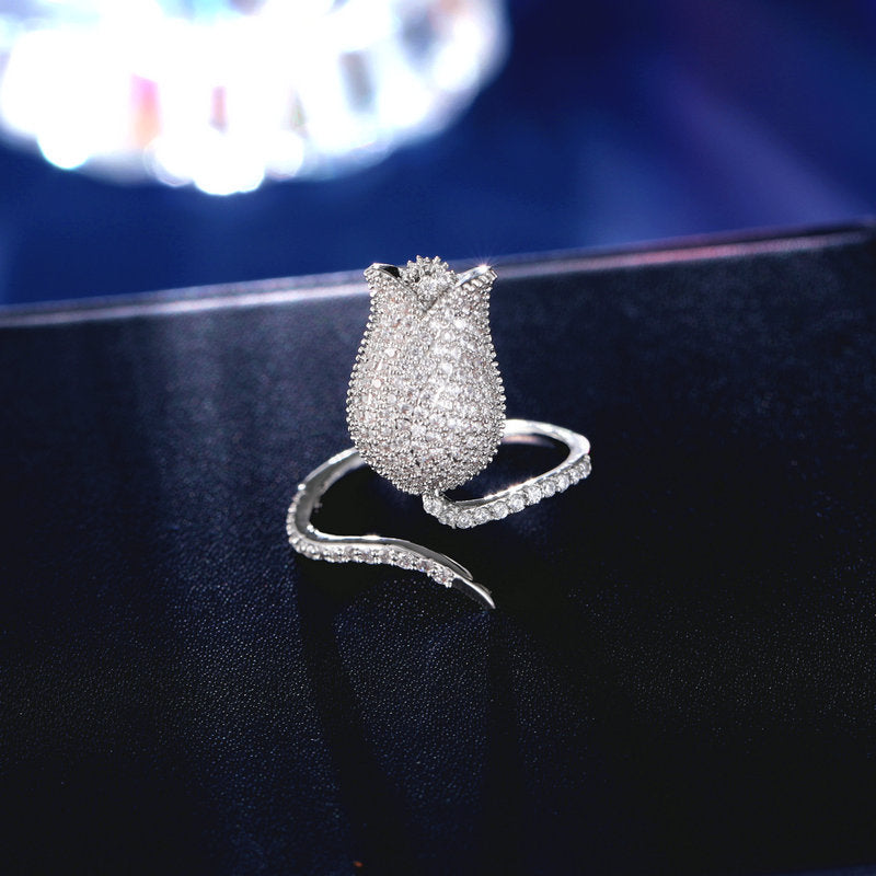 Rose Ring Free Size