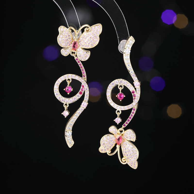 Butterfly Dangling Earrings