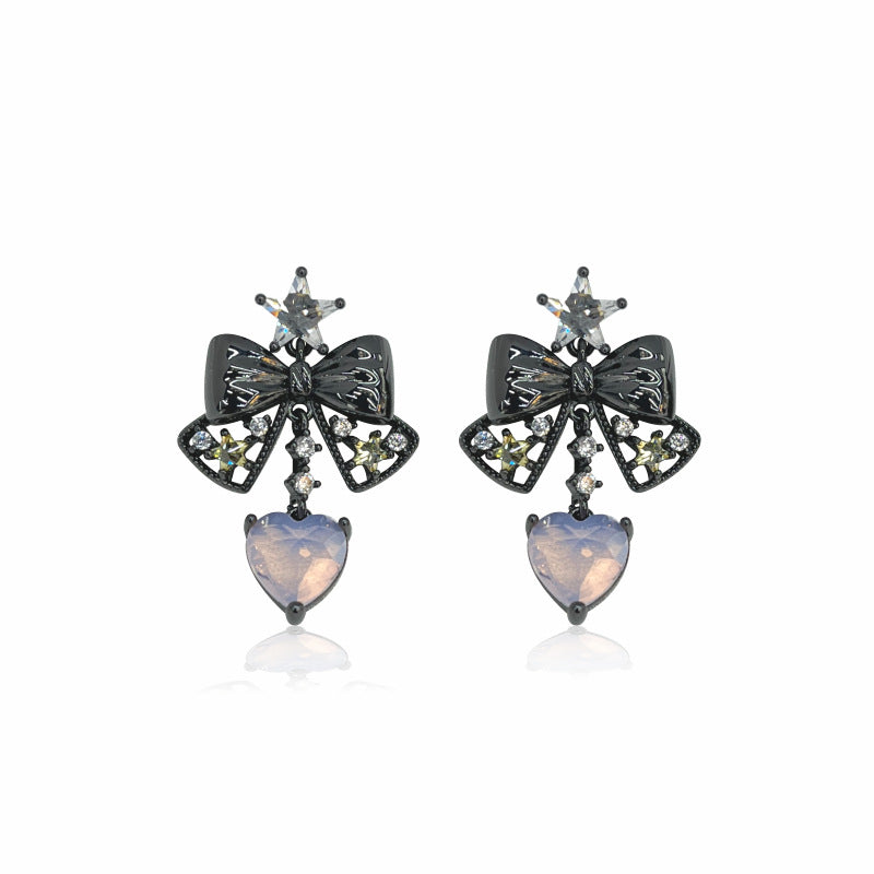 Bow Dangling Earrings