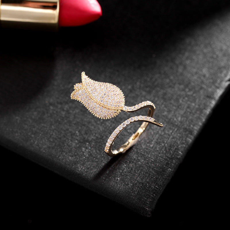 Rose Ring Free Size