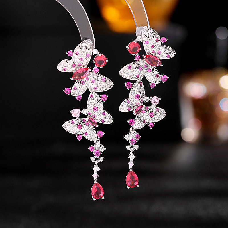 Fancy Butterfly Earrings
