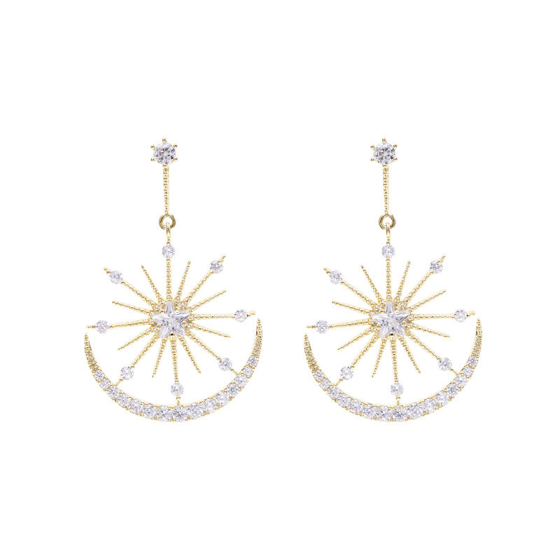 Moon Star Earrings