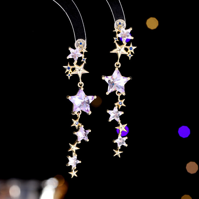 Star Dangling Earrings