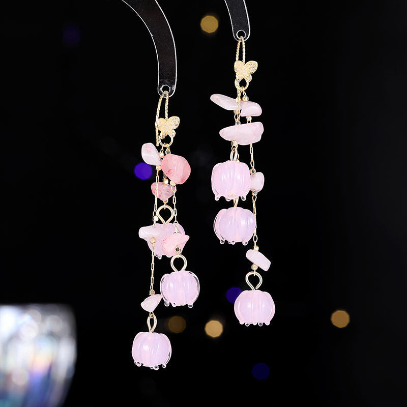 Dangling Floral Earrings