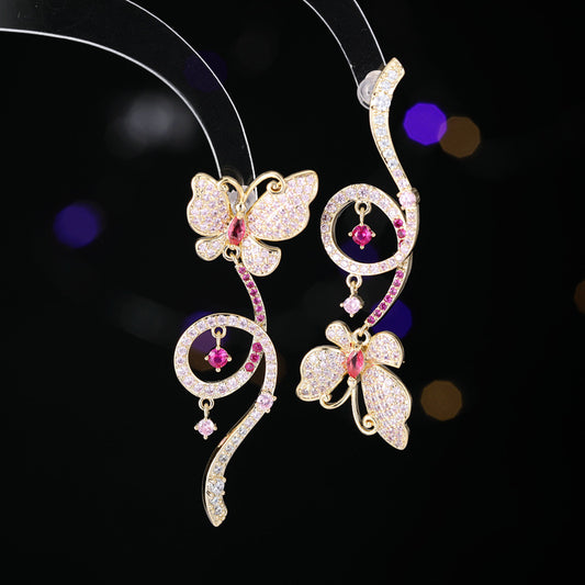 Butterfly Dangling Earrings