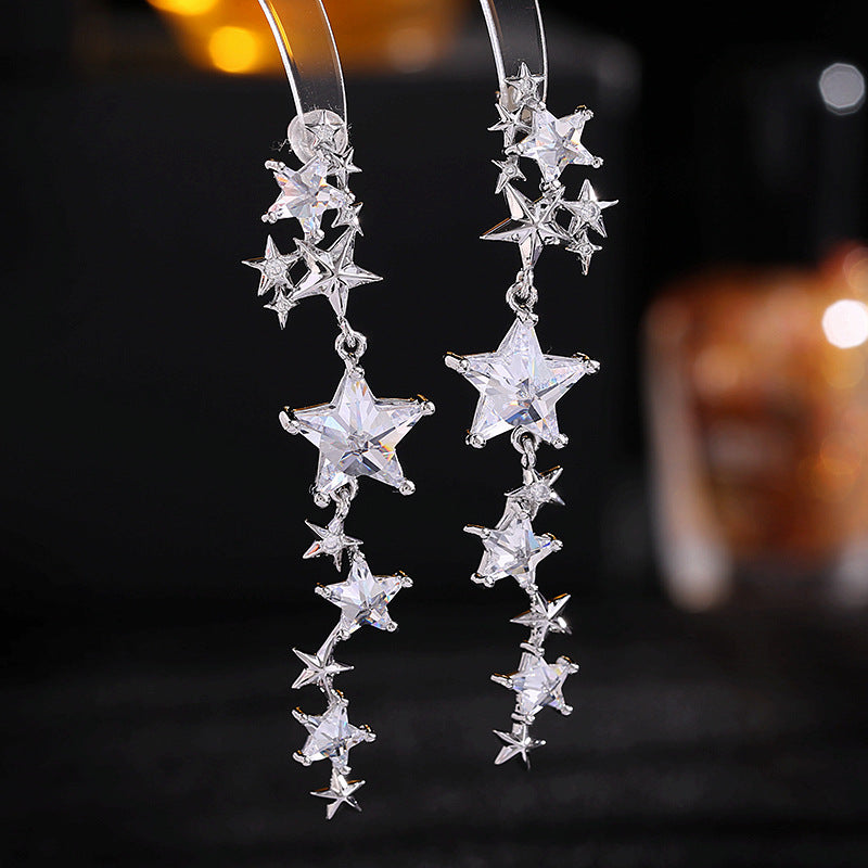 Star Dangling Earrings