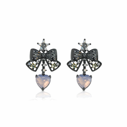 Bow Dangling Earrings